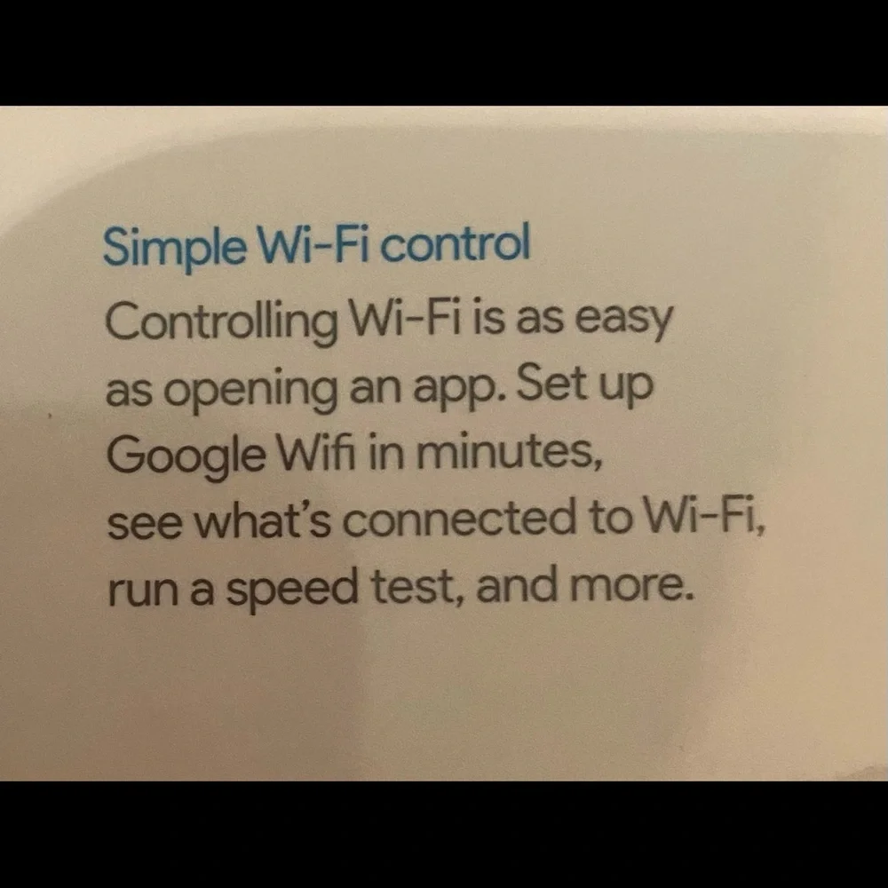 Home WiFi System by Google